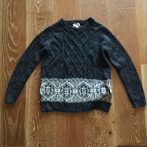 Crew neck sweater
